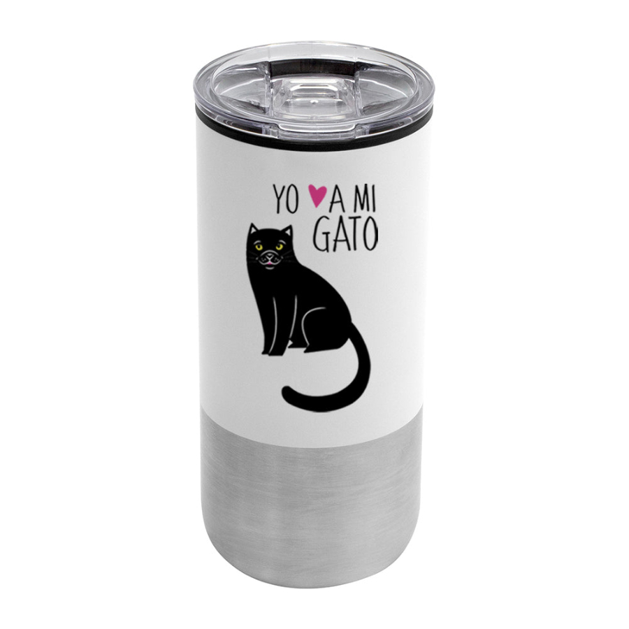 Mug nori yo amo a mi gato color negro 500 ml, , large image number null